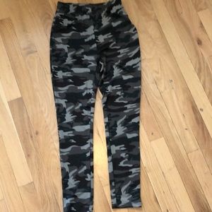 Never worn camouflage leggings